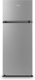Kühl-Gefrier-Kombination RF414EPS4, 143,6cm, mit LED-Beleuchtung, Edelstahl, Gorenje, 165 Liter Kühleil, 41 Liter Gefrierteil, LED Innenbeleuchtung