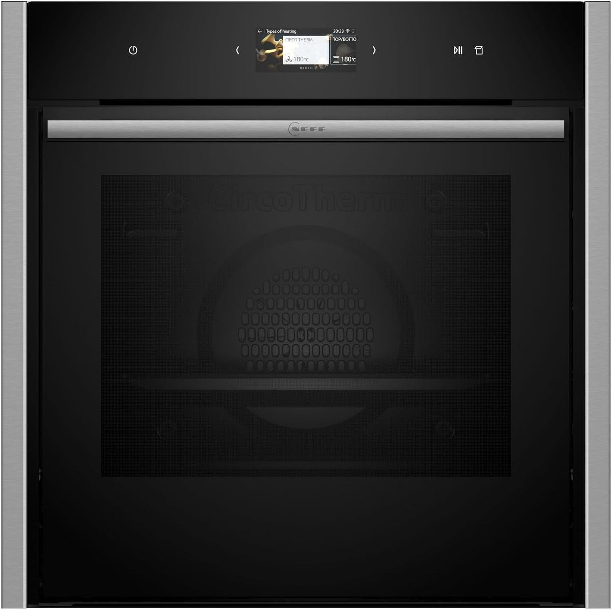 Backöfen B64FS31N0, 60 × 60cm, Schwarz, Neff, NEFF B64FS31N0, N 90, Integrierbarer Backofen 60 x 60cm