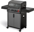 Grill, 800 °C, Edelstahl, Enders, Enders Gasgrill HYDE 4 SIKR Turbo, 8041