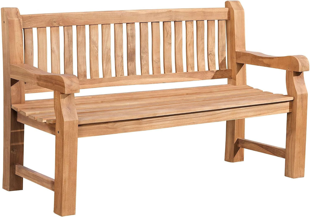 Bänke, 150 cm, Holz, für den Garten, CLP, Größe:150 cm
