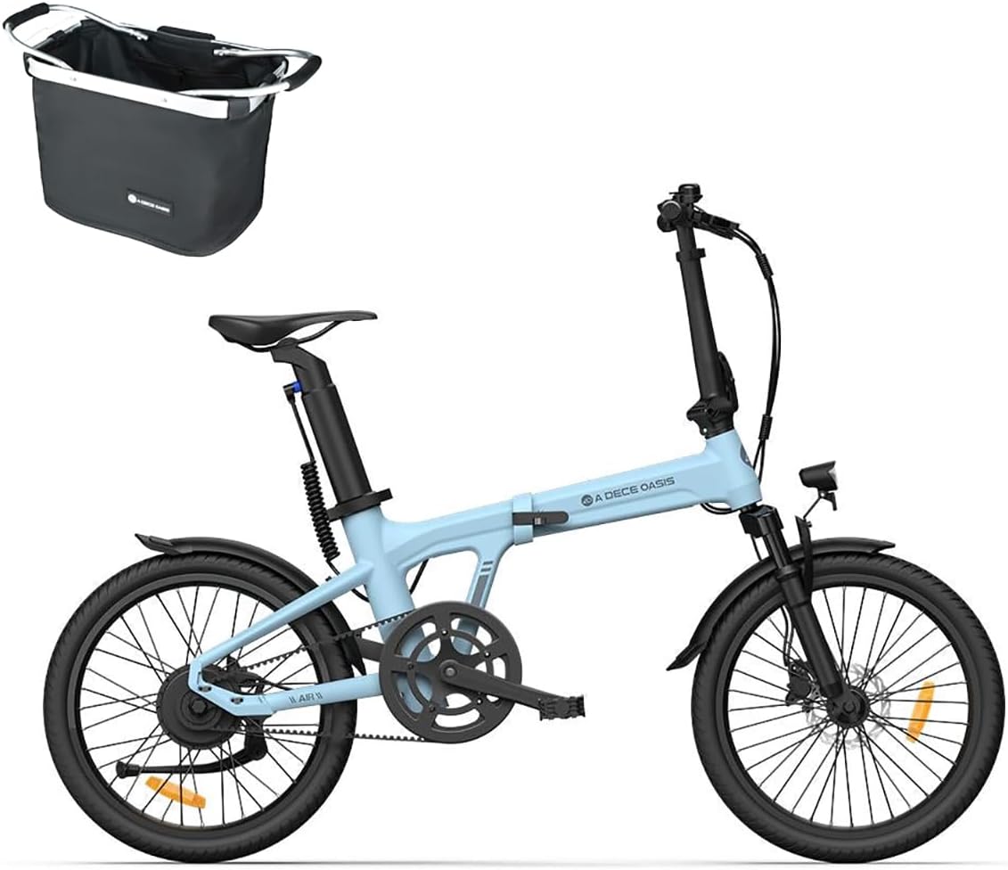 Elektrische Falträder, 250W, klappbar, A Dece Oasis, A Dece Oasis ADO E-Bike Air 20S E-Fahrrad Faltbar, 1 Gang, 25KM/H