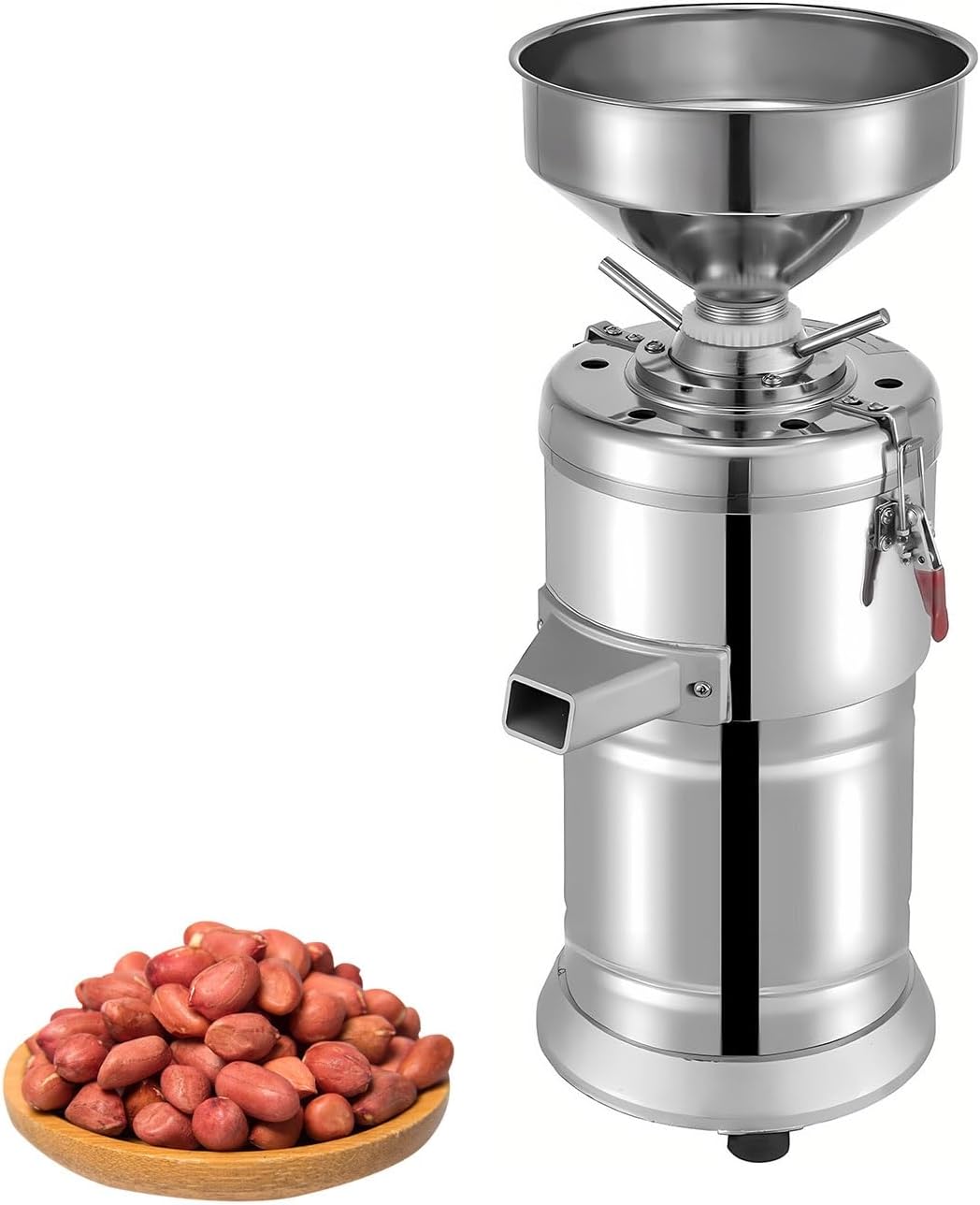 Nassschleifer, 1100 W, Lissontine, Multifunktionale Nussmühle 15 Kg/H, Leise Arbeitende Maschine Für Tahini Und Nusscreme, Kupfermotor 1100 W