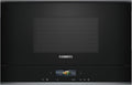 Siemens BF722R1B1 Mikrowelle, 59.4 × 38.2 cm, Edelstahl, Schwarz