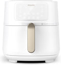 Philips HD9285/00 Heißluftfritteuse, 7,2L, mit WLAN, Weiß, Philips Airfryer 5000-Serie XXL, 2L (1, 4Kg) - 6 Portionen, 16-in-1 Airfryer