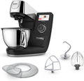 Tefal QB960DF0 Universalküchenmaschinen, mit WLAN, Schwarz, für die Küche, Küchenmaschine mit integrierter Waage, 25 Automatikprogramme, 1200 Watt