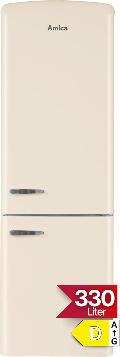 Kühl-Gefrier-Kombination, 199 × 60 × 72,5 cm, 330L, Amica, 5 cm KGCR 387 109 B