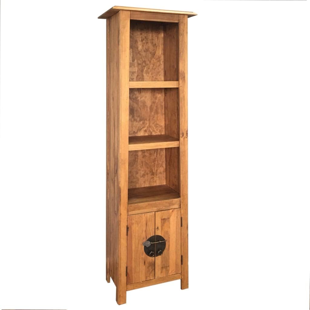 vidaXL Schrank, 48 × 32 × 170 cm, Massivholz, vidaXL Bad-Hochschrank Massivholz Kiefer 48x32x170 cm