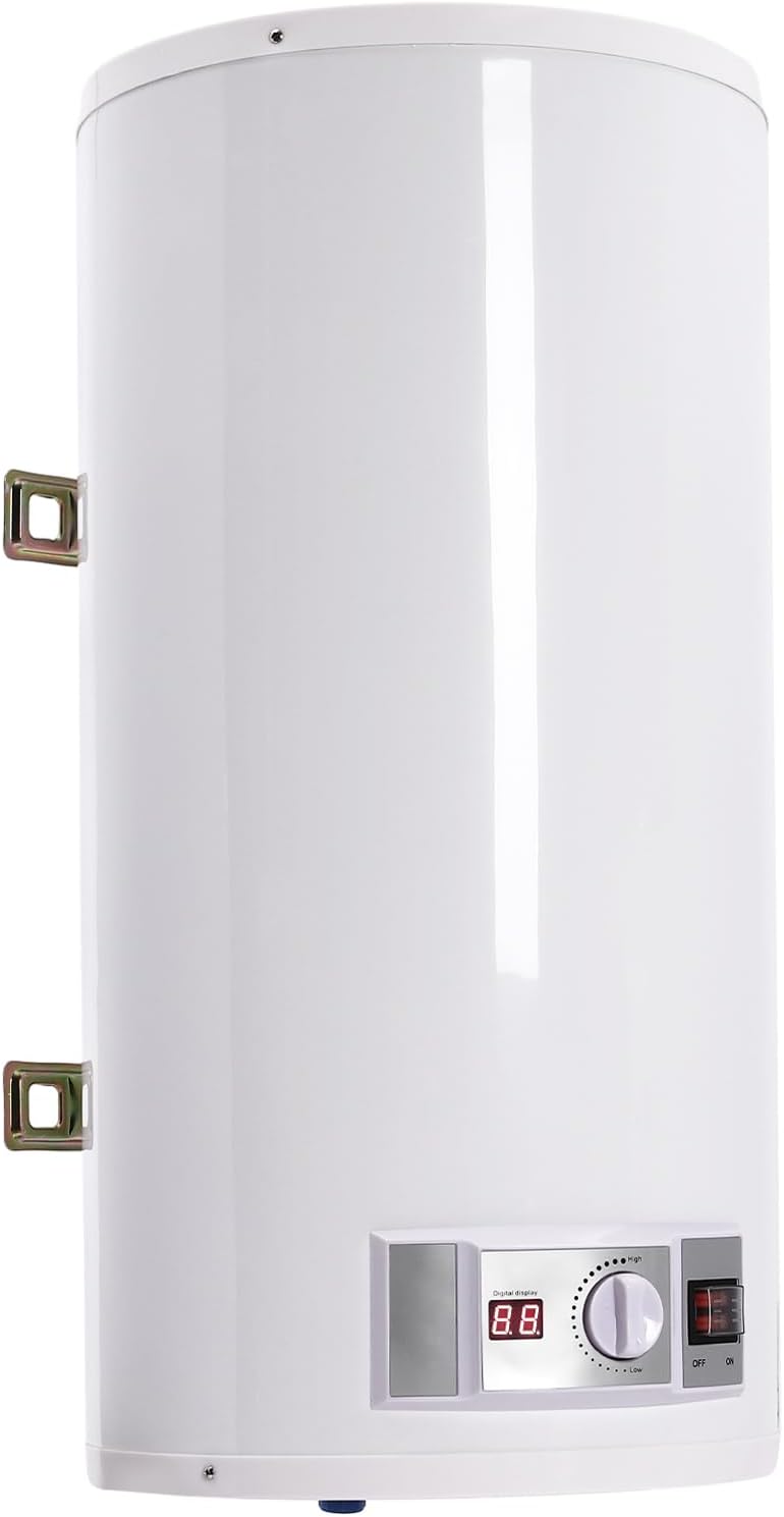 Elektrische Durchlauferhitzer, 34cm, 50L, 75°C, für die Küche, HuKaiL, EU 50L Elektronischer Warmwasserbereiter, 71 34cm