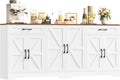 Schrank, 180cm, Weiß, für die Küche, HOCSOK, 180cm Küchenschrank mit Arbeitsplatte