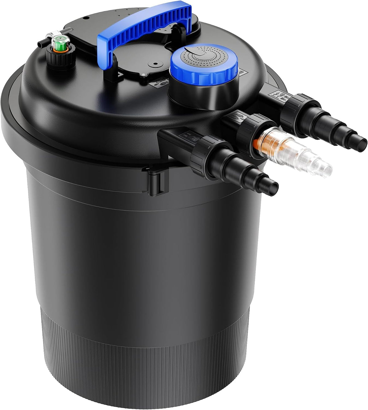 Wiltec CPF-250 Filter, 10.000 l, 11 W, Teichdruckfilter für Teiche bis 10.000 Liter