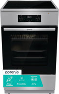 Dunstabzugshaube GEIT5C61XPG, 50cm, 70 L, Edelstahl, Gorenje, Gorenje GEIT5C61XPG Elektro-Standherd mit Induktionskochfeld, 50cm Breite