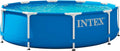 Intex Pool, 305 × 76 cm, 4485 L, Stahl, Blau, Intex 28200NP, 305x76 cm