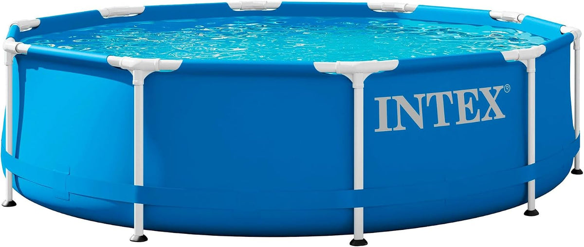 Intex Pool, 305 × 76 cm, 4485 L, Stahl, Blau, Intex 28200NP, 305x76 cm