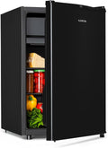 Klarstein Kühlschrank, 42 dB, Schwarz, Volumen: 72 Liter, 7 Kühlstufen, Geräuschentwicklung: 42 dB