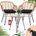 Bistrosets, 43cm, 3 Stück, verstellbar, für den Garten, für die Terrasse, CASARIA