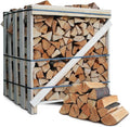 Grill, 25cm, JSM-Brennholz, 6 SRM/ 1RM - 1 Palette - für Kamin, Smoker (Scheitlänge 25 cm)