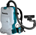Makita DVC660Z Staubsauger, kabellos, Makita Akku-Rucksackstaubsauger DVC660Z 2x18 V (ohne Akku