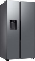 Samsung RS70F66KCTEF Kühl-Gefrier-Kombination, 178 cm, 634 l, Edelstahl, AI Kühlschrank mit Gefrierfach, Eis-/Wasserspender mit Festwasseranschluss