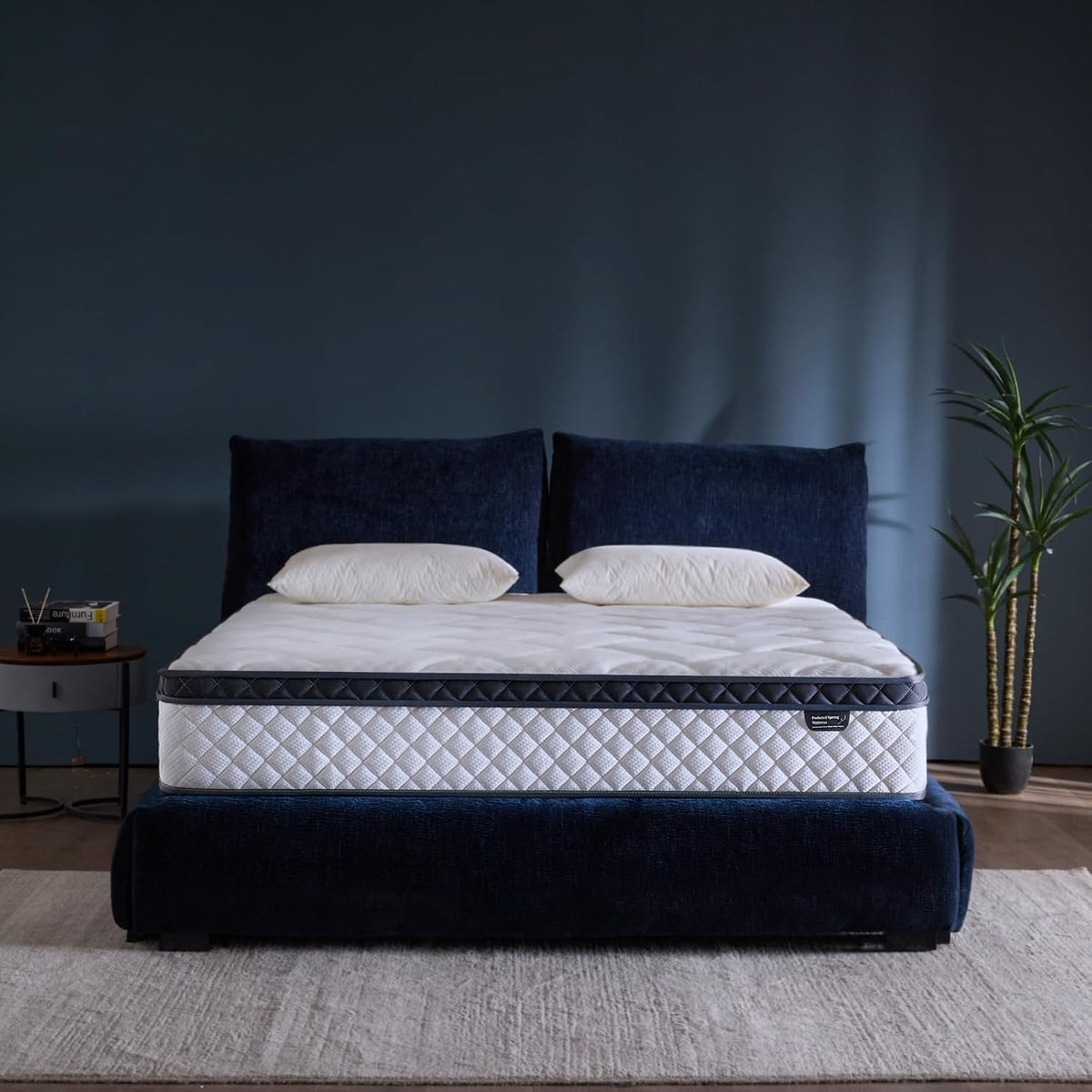 Mattresses, TREALIWAKER, Twin Size Mattress, 10 Inch Twin Hybrid Mattress in