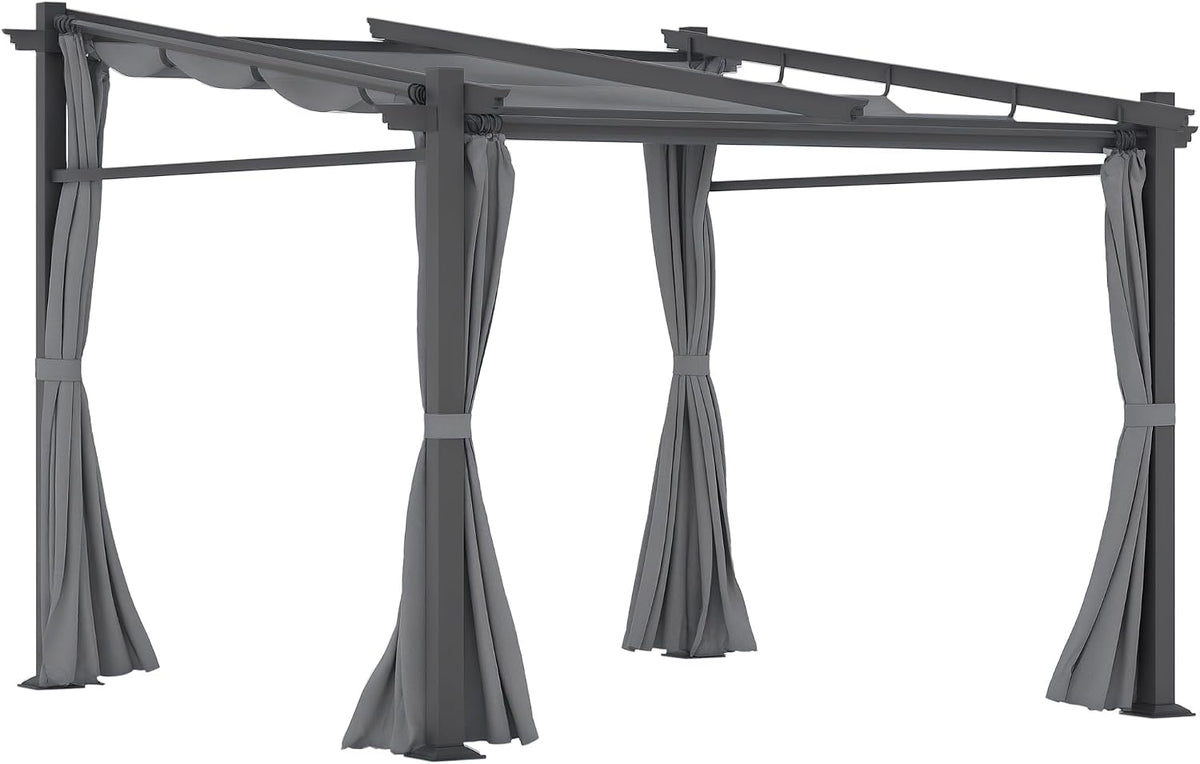 Outsunny Sonnensegel, 3 × 3m, für die Terrasse