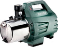 Wasserpumpen, 25 mm, 1300 W, für den Garten, metabo, metabo P 6000 Inox Gartenpumpe, Wasserpumpe für 1-4 Beregner