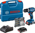 Bosch Akku-Bohrschrauber, 174 mm, 18V, kabellos, inkl. 2x 2.0Ah Akku, GAL 18V-20