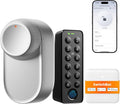 Türriegelschlösser, mit WLAN, SwitchBot, SwitchBot WLAN Smart Lock Ultra mit Touchscreen-Tastatur, Türöffner per App