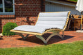 Sofa, 156 × 150 × 99 cm, Holz, für den Garten, für die Terrasse, SCALANT