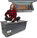 Auflagenboxen, 600 L, Metall, für den Garten, Grindi
