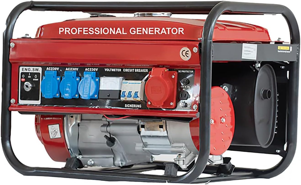 Stromerzeuger, 6500W, 12V, 380V, SWISS KRAFT Royal Line, 4-Takt