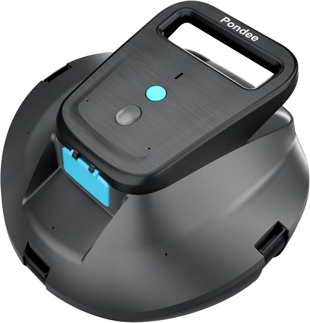 Pool, kabellos, Pondee, (Upgrade 2026) X1 Poolroboter Akku, Kabelloser Poolsauger mit 120 Min Laufzeit, 5 h Schnellladung