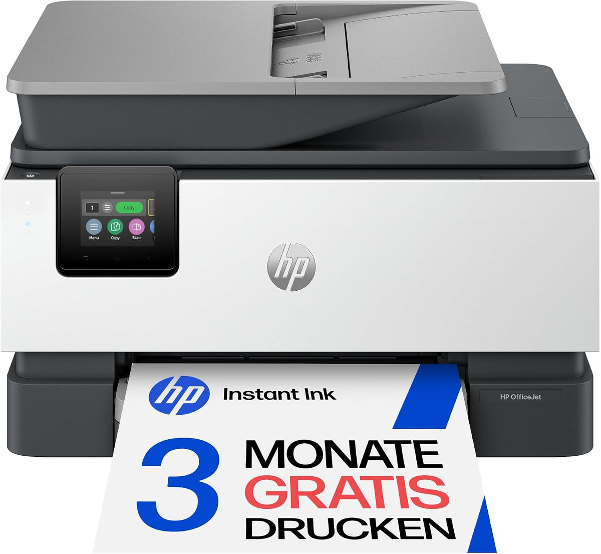 HP Tintenstrahl, mit WLAN, Weiß, HP OfficeJet Pro 9120e Multifunktionsdrucker, 3 Monate gratis drucken Instant Ink inklusive