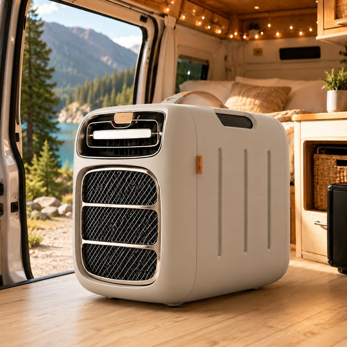 Klimaanlage, 32°C, verstellbar, mit Fernbedienung, forplubossmmp, Klimaanlage Für Campingzelt, Tragbares Zelt-Klimagerät Mit Kühl Heizfunktion