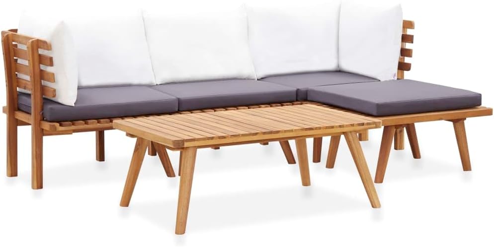vidaXL Sofa, 115 × 65 × 65 cm, für den Garten