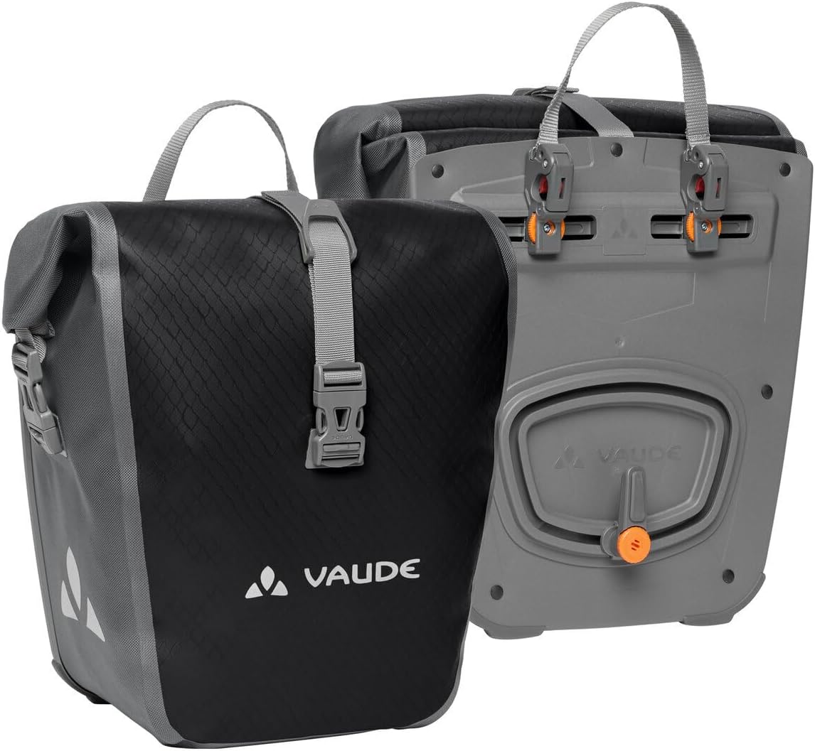 Gepäckträgertaschen, 16mm, VAUDE, RT-Vorderradtaschen Aqua Front