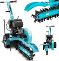Fräsen HT-FORBES-15000, 100 mm, für den Garten, Hillvert, 17 m/s 420 m3 Kabelfräse Drainagefräse Schachtfräse