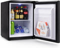 Mini-Kühlschrank, 402 × 487 × 537 mm, 52L, mit LED-Beleuchtung, Schwarz, Syntrox Germany, LED Innenbeleuchtung