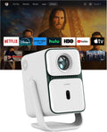 Smart-TV, WANBO, Wanbo T2 Ultra Mini Beamer Tragbar mit 500 ANSI Lumen