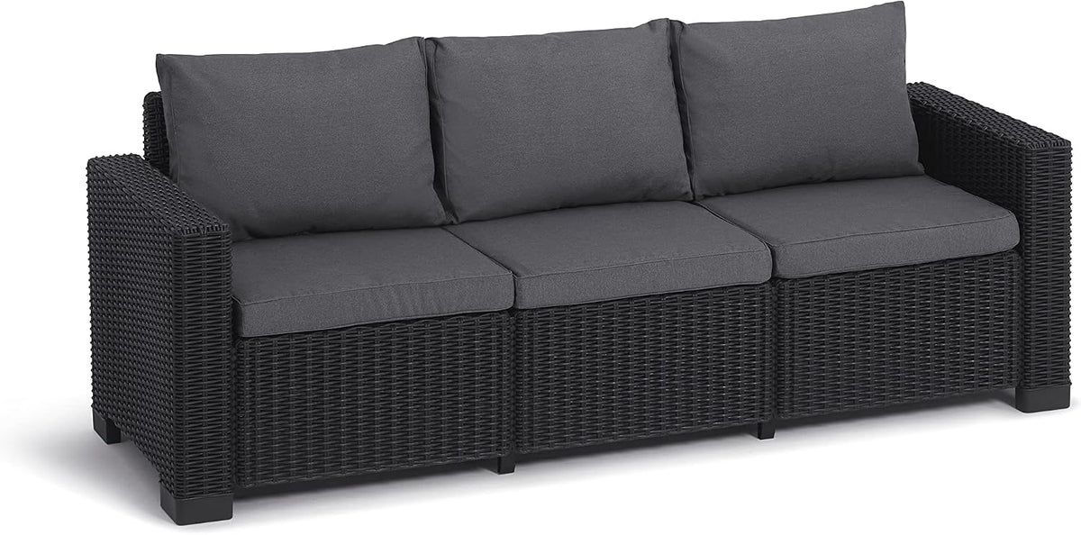 Sofa, Allibert, Allibert Amazon California 3-Sitzer anthrazit Version 2022