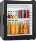 Klarstein Mini-Kühlschrank, 15°C, 23L, verstellbar, mit Ablagen, Glas, für Getränke, Kleiner Skincare 5-15°C