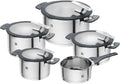 Topfsets, 16 cm, Grau, ZWILLING, ZWILLING Simplify Kochtopf-Set 5-teilig