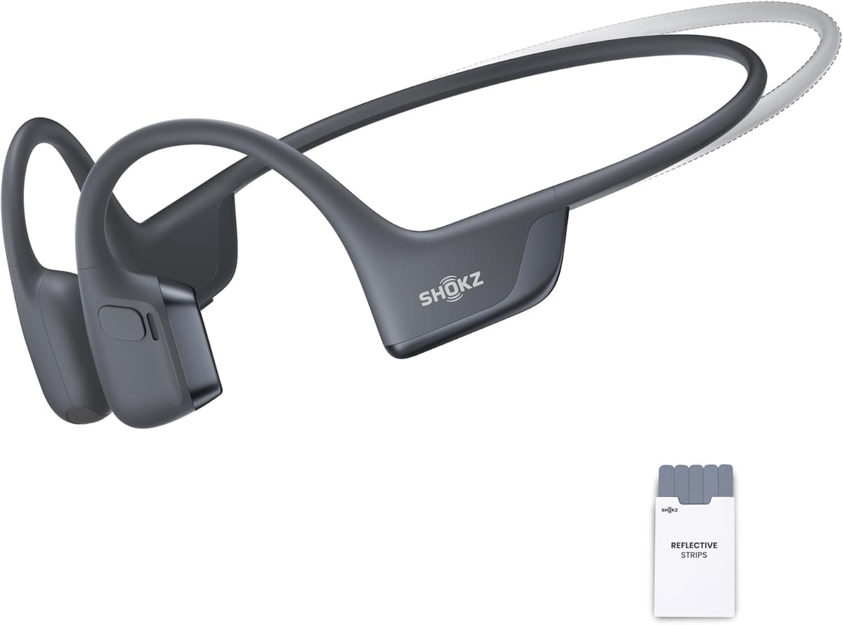Open-Ear-Kopfhörer, Schwarz, SHOKZ, SHOKZ OpenRun Pro 2 Mini Knochenschall-Sportkopfhörer