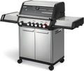 Grill, 800 °C, Edelstahl, Enders, Enders Gasgrill MONROE PRO 4 SIKR TURBO, 4-Edelstahlbrenner, 8362