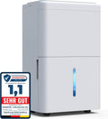 Luftentfeuchter, 20L, 39dB, Newentor, Entfeuchter Elektrisch Keller mit Ablaufschlauch 1, Raumentfeuchter Elektrisch 50m2/150m3, 10 J. Gar.